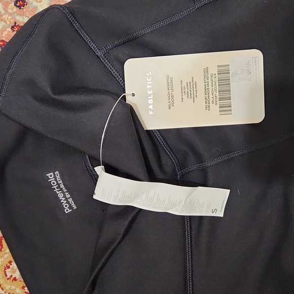 Black Leggings high-waisted - Picture 3 of 3